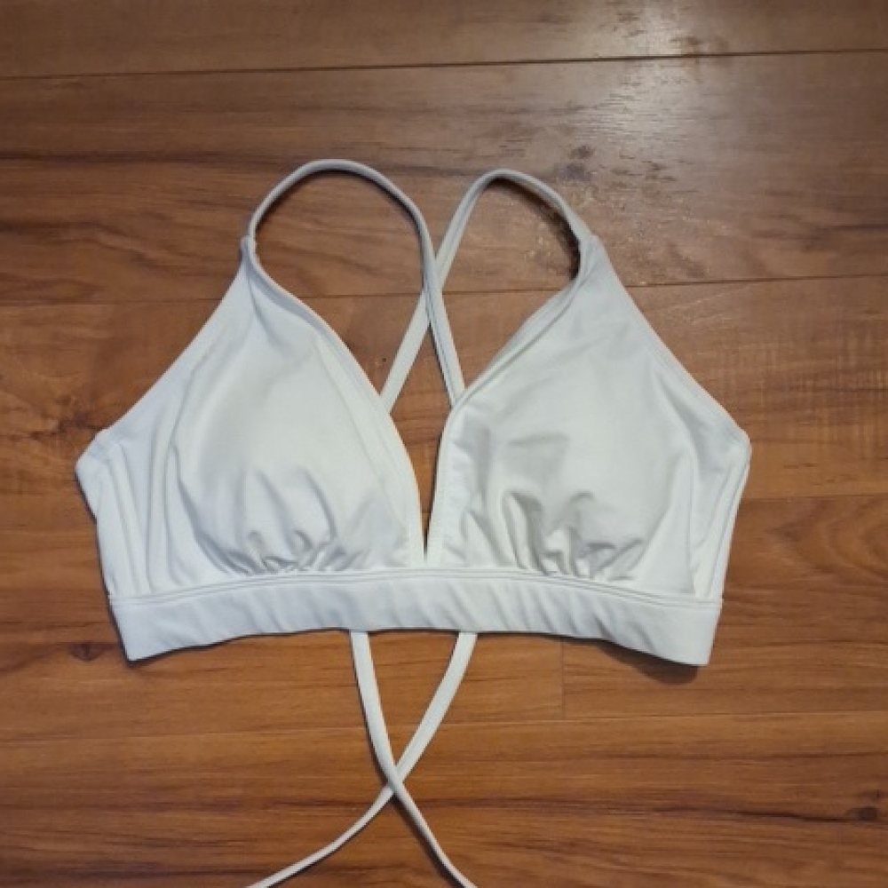 White Women's Bralette Or Bikini Top